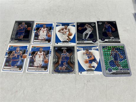 10 OBI TOPPIN / IMMANUEL QUICKLEY ROOKIE CARDS
