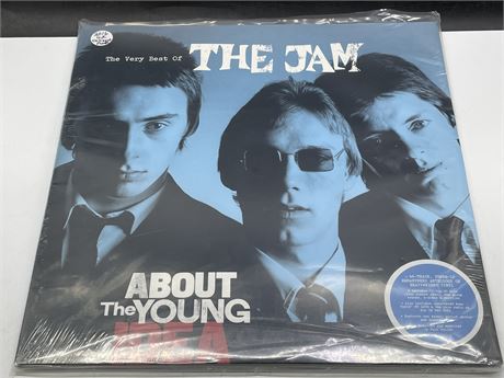 SEALED THE VERY BEST OF THE JAM - ABOUT THE YOUNG IDEA 3 LP