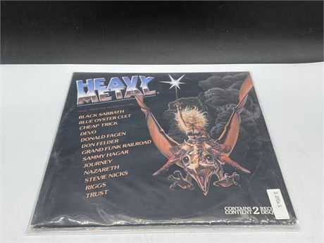 HEAVY METAL - MUSIC FROM THE MOTION PICTURE - 2LP - VG (SLIGHTLY SCRATCHED)