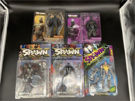5 SPAWN FIGURES (NEW)