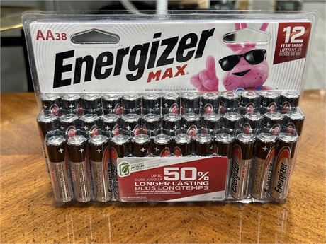 SEALED ENERGIZER MAX AA38 BATTERY PACK