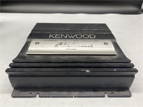 KENWOOD 300w KAC-6085 AMP (9” wide x 9” deep)