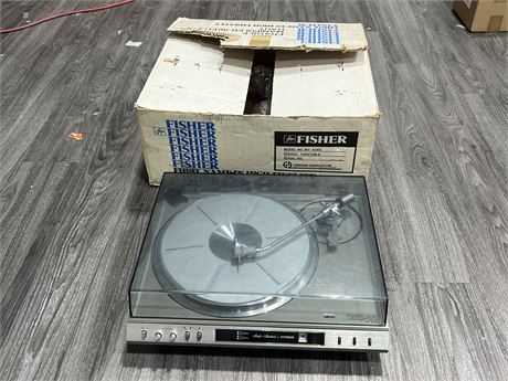 FISHER MT-6360 TURNTABLE - UNTESTED