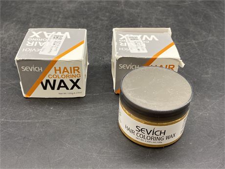 (NEW) 2 HAIR COLOURING WAX
