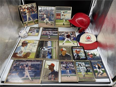 LARGE LOT OF VANCOUVER CANADIANS SIGNED MEMORABILIA - FEW PICTURES HAVE DAMAGE