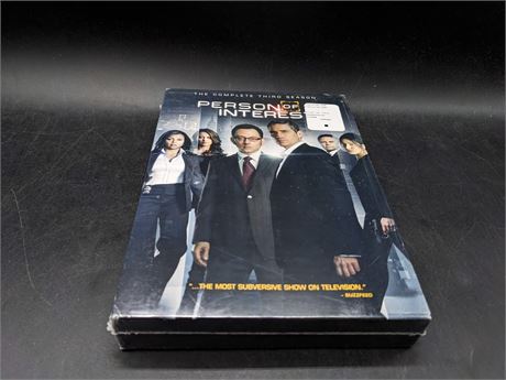 SEALED - PERSON OF INTEREST 3RD SEASON - DVD