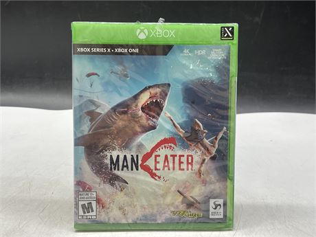 SEALED - MANEATER - XBOX ONE / SERIES X