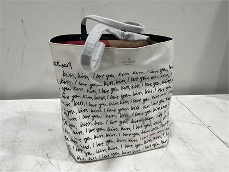 KATE SPADE BAG W/TAGS - $268 - HAS STAINS ON ONE SIDE