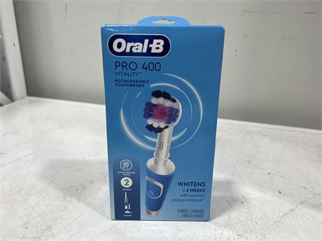(NEW) ORAL B PRO 400 TOOTHBRUSH