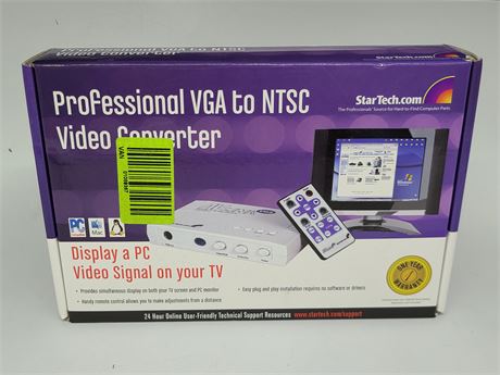 STAR-TECH PROFESSIONAL VGA TO NTSC VIDEO CONVERTER