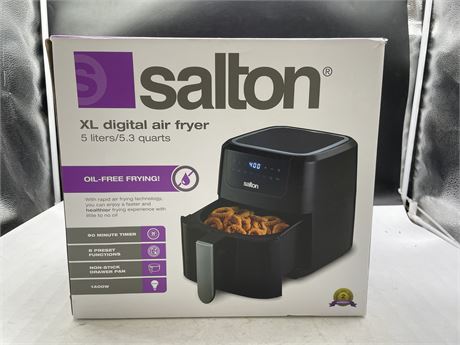 SALTON AIR FRYER IN BOX
