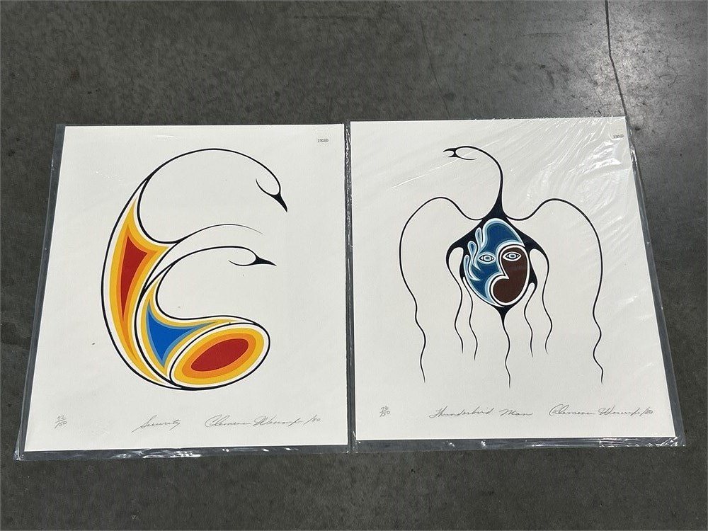 Clemence Wescoupe Look from Withinアートカード Urban Auctions - 2 CLEMENCE WESCOUPE LIMITED EDITION / SIGNED