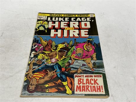 LUKE CAGE, HERO FOR HIRE #5 FIRST APPEARANCE OF BLACK MARIAH
