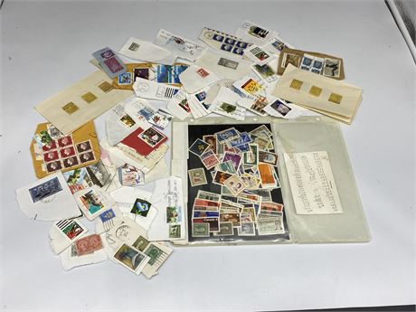 LOT OF CDN STAMPS