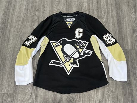 PITTSBURGH PENGUINS SIDNEY CROSBY JERSEY - SIZE 48