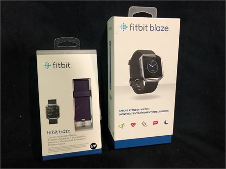 FITBIT BLAZE WITH BAND (WORKING)