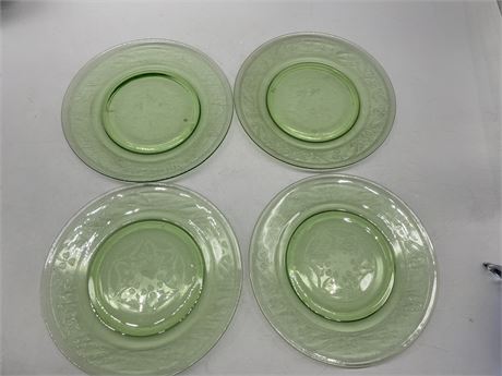 4 URANIUM PLATES (UV REACTIVE)