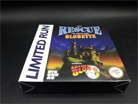 SEALED - RESCUE OF PRINCESS BLOBETTE - GAMEBOY (LIMITED RUN)