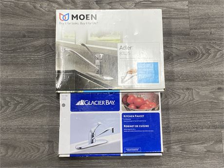 2 NEW IN BOX KITCHEN FAUCETS