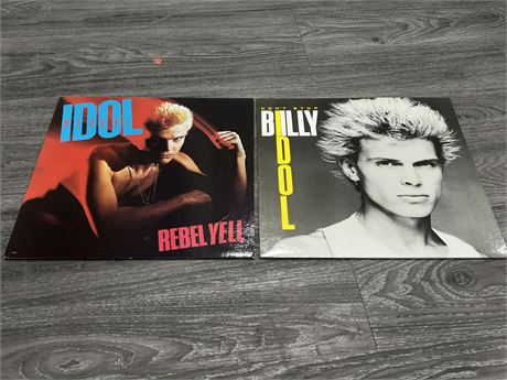 2 BILLY JOEL RECORDS - EXCELLENT (E)
