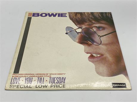 DAVID BOWIE - LOVE YOU TILL TUESDAY F1ST CANADIAN PRESSING 1984 - NEAR MINT (NM)