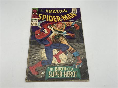 AMAZING SPIDER-MAN #42 - DETACHED COVER