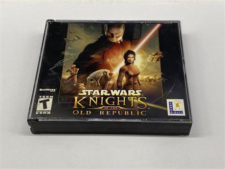 STARWARS KNIGHTS OF THE OLD REPUBLIC PC