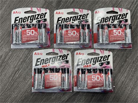 (NEW) AA12 ENERGIZER MAX BATTERIES