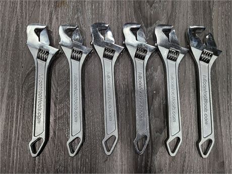 6 NEW WRENCHES (10")