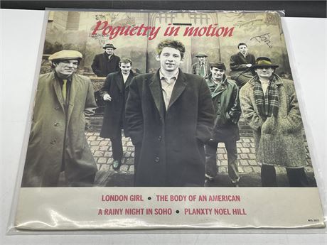 THE POGUES - POGUETRY IN MOTION - EXCELLENT (E)