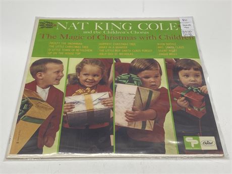 SEALED 1966 COLLECTOR’S LIMITED EDITION NAT KING COLE - THE MAGIC OF CHRISTMAS