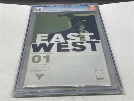 CGC 9.8 EAST OF WEST #1