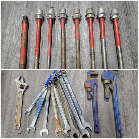 WRENCHES, PIPE AND CRESCENT WRENCHES