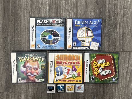 9 DS / 3DS GAMES