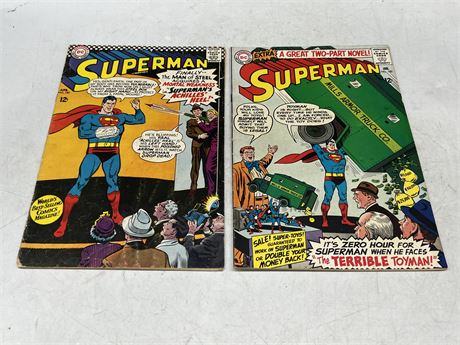 SUPERMAN #182 & #185