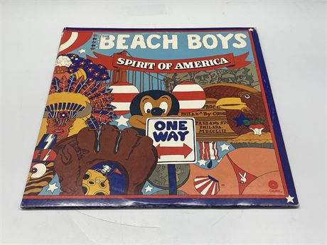 THE BEACH BOYS - SPIRIT OF AMERICA 2LP - VG+