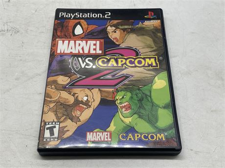 PS2 MARVEL VS CAPCOM 2