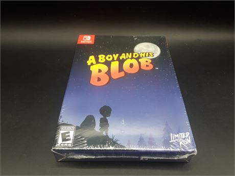 SEALED - A BOY & HIS BLOB - LIMITED EDITION WITH POSTER & SOUNDTRACK - SWITCH