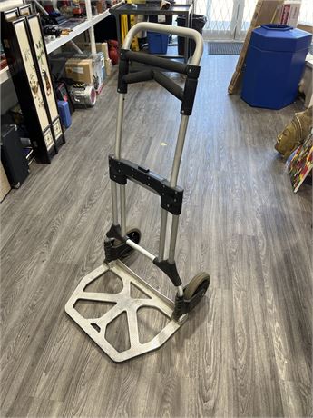FOLDABLE ROLLING DOLLY CART - 23” WIDE