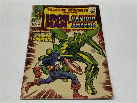 TALES OF SUSPENSE #84 (DETACHED COVER)