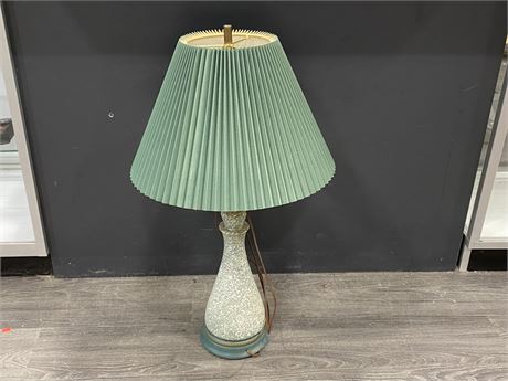 1960’S CERAMIC TABLE LAMP 31”