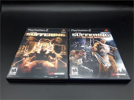 SUFFERING 1& 2 - PS2