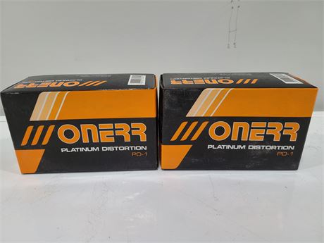 2 NEW ONERR GUITAR DISTORTION PEDAL
