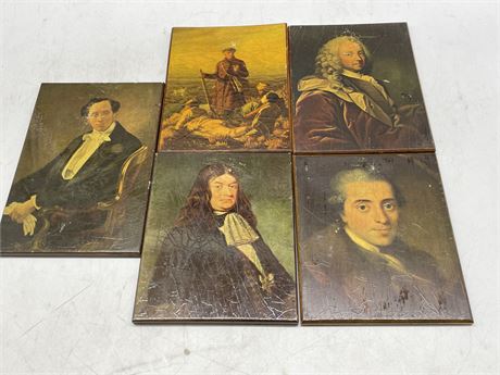 REPRODUCTION PAINTINGS BY C DALLSGAARD, PAINTED 1866 STEEN STEENSEN BLICHER