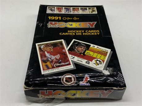 SEALED 1991 OPC PREMIER NHL CARD BOX