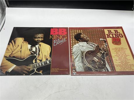 2 BB KING RECORDS - EXCELLENT (E)