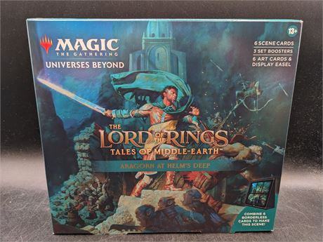 SEALED - MAGIC THE GATHERING LORD OF THE RINGS UNIVERSES BEYOND SCENE BOX