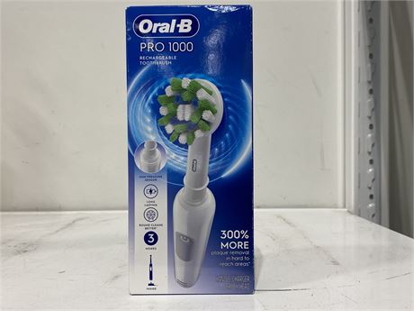 (SEALED) ORAL-B PRO 1000 RECHARGEABLE ELECTRIC TOOTHBRUSH