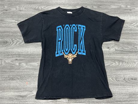 1999 THE ROCK WRESTLING SHIRT SIZE L