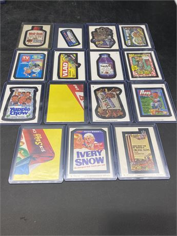 15 VINTAGE TOPPS/OPC CARDS